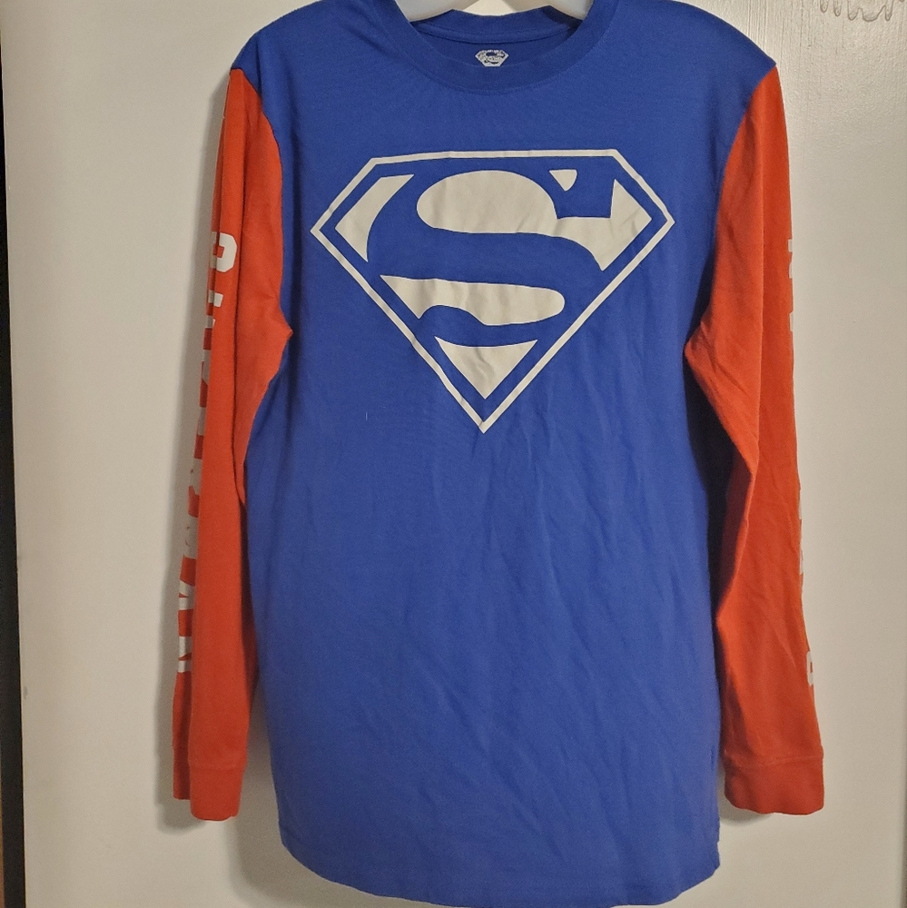 Superman Shirt Womens Small DC Superheroes